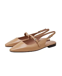 Celeste | Mary Jane Slingback Flats