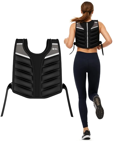 15LB Weighted Vest with Adjustable Buckle for Training, Running, and Fitness