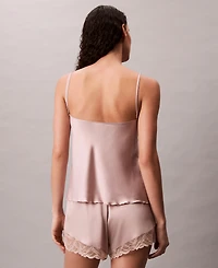 Calvin Klein Women's Pull-On Adjustable Straps Satin Camisole