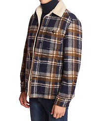 Paisley & Gray Men's Plaid Barn Coat