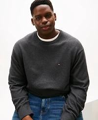 Tommy Hilfiger Men's Big and Tall Crewneck Sweater