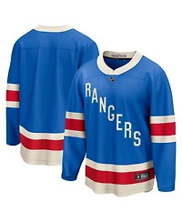 Fanatics Men's Blue New York Rangers Centennial Breakaway Jersey