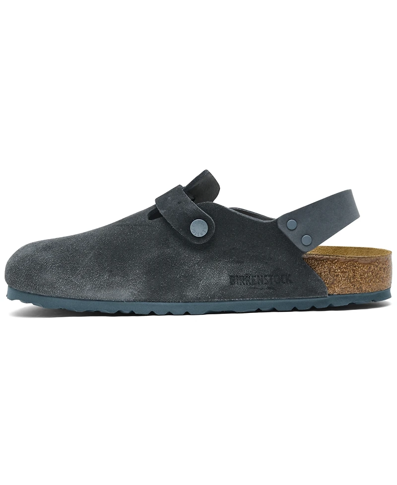 Birkenstock Men's Tokio Suede Leather Clogs from Finish Line