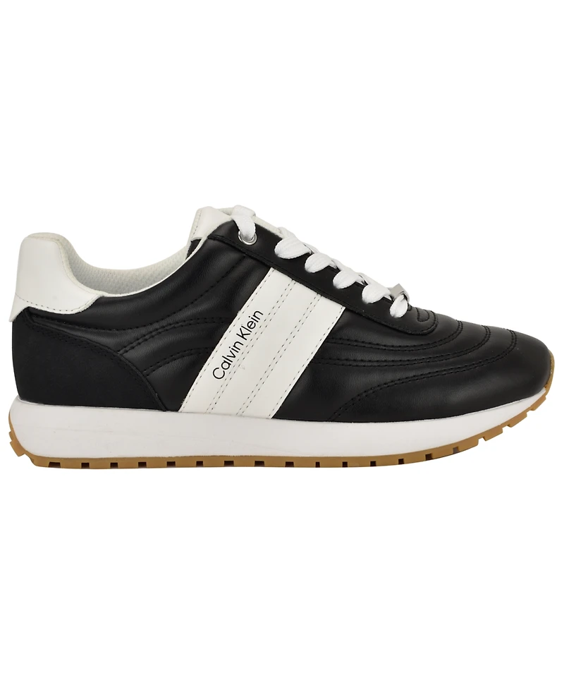 Calvin Klein Women's Tatyann Retro Lace-Up Sneakers