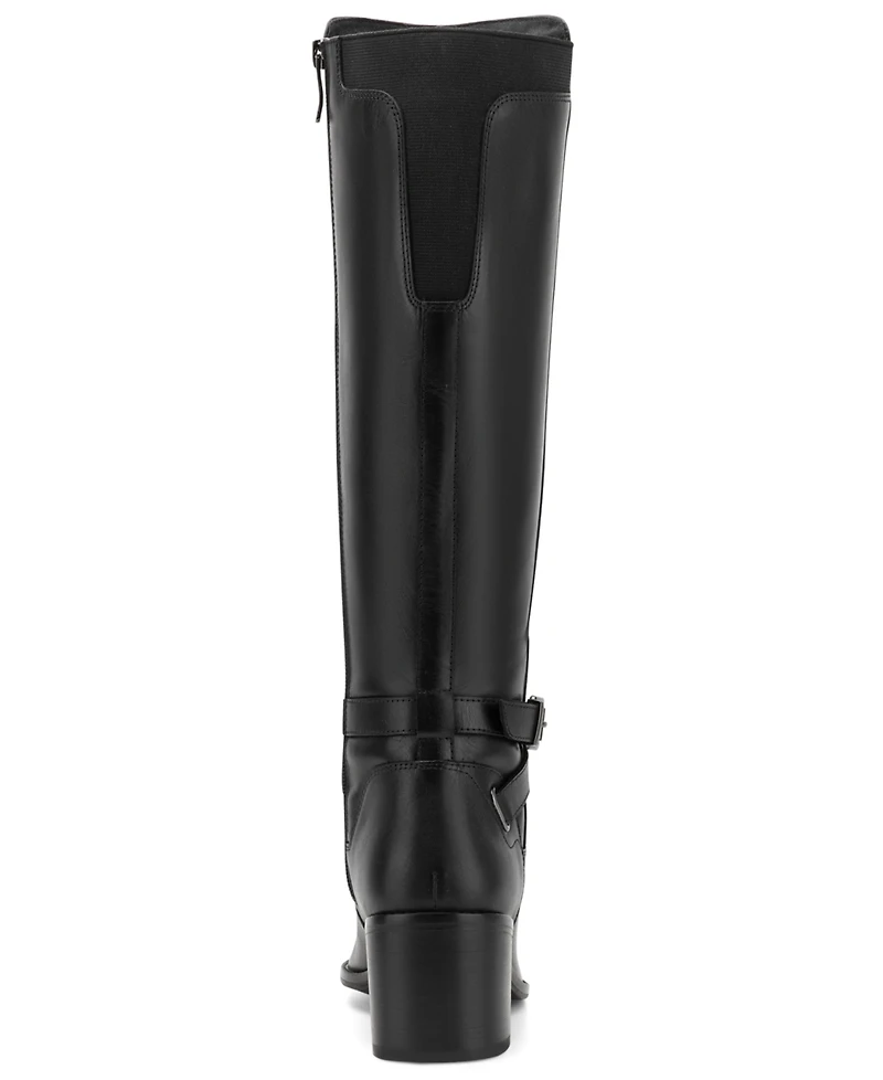 Easy Spirit Women's Noma eFlex Block Heel High Shaft Dress Boots
