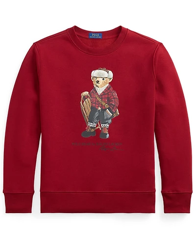 Polo Ralph Lauren Big Boys Bear Fleece Sweatshirt