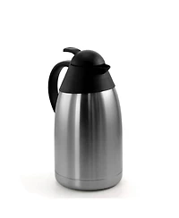 MegaChef 2 Liter Stainless Steel Thermal Beverage Carafe for Coffee and Tea