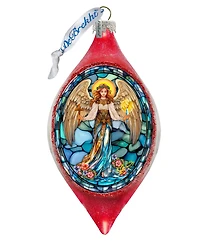 G.Debrekht Holy Guardian Angel Drop Glass Ornament