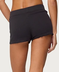 Edikted Women's Cierra Sequin Knit Micro Shorts