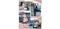 Travel Duffel Bag, Sports Tote Gym Bag, Shoulder Weekender Overnight Bag for Women