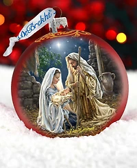 G.Debrekht Glory to God Holiday Ornament D.Gelsinger