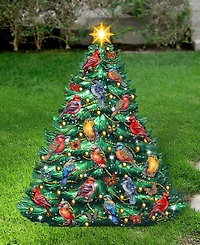Designocracy Christmas Birds Tree Holiday Decor