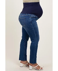 Pinkblush Maternity Blue Straight Leg Jeans