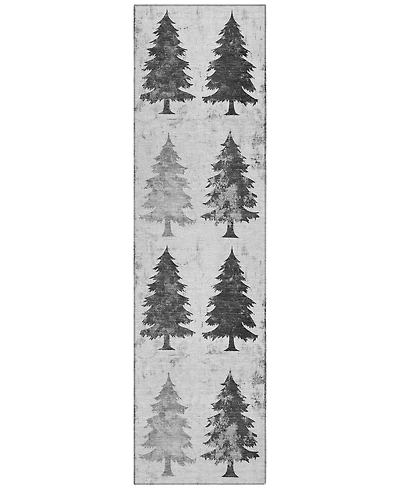 Addison Holiday Washable Indoor/Outdoor ACN1811 2'3"x7'6" Runner Area Rug