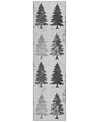 Addison Holiday Washable Indoor/Outdoor ACN1811 2'3"x7'6" Runner Area Rug