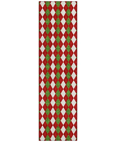 Addison Holiday Washable Indoor/Outdoor ACN1812 2'3"x7'6" Runner Area Rug