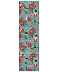 Addison Holiday Washable Indoor/Outdoor ACN1822 2'3"x7'6" Runner Area Rug