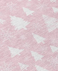 Addison Holiday Washable Indoor/Outdoor ACN1815 8'x8' Round Area Rug