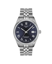 Tissot Men's Ballade Power Silver Stainless Steel Bracelet Watch