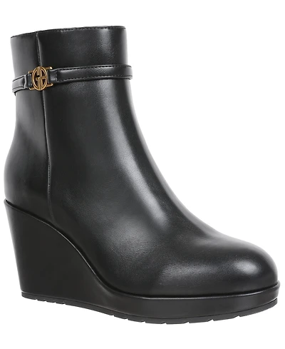 Giani Bernini Women's Glenaa Round Toe Wedge Booties, Macy's Exclusive
