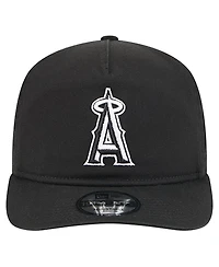 New Era Men's Black/White Los Angeles Angels 19TWENTY Adjustable Hat