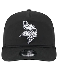 New Era Men's Black/White Minnesota Vikings 19TWENTY Adjustable Hat
