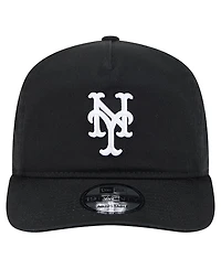 New Era Men's Black/White New York Mets 19TWENTY Adjustable Hat