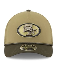 New Era Men's Green San Francisco 49ers 2025 Salute to Service 9FORTY A-Frame M-Crown Adjustable Hat