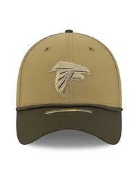 New Era Men's Green/Dark Green Atlanta Falcons 2025 Salute to Service 39THIRTY Flex Hat