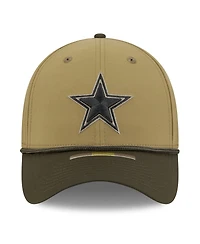 New Era Men's Green Dallas Cowboys 2025 Salute to Service 39THIRTY Flex Hat