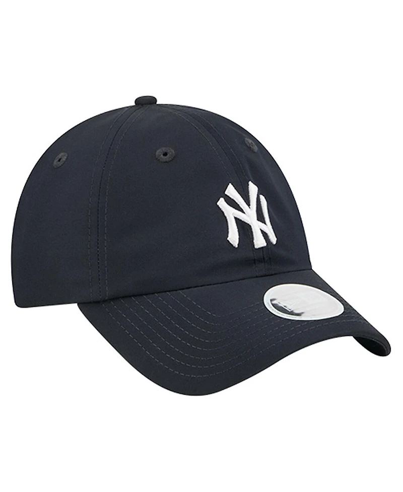 New Era Women's Navy New York Yankees Team Pony Tail 9FORTY Flex Hat