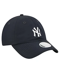 New Era Women's Navy New York Yankees Team Pony Tail 9FORTY Flex Hat