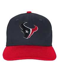 Outerstuff Big Boys and Girls Navy Houston Texans True Retro Adjustable Hat