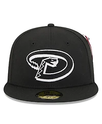 New Era x Alpha Industries Men's Black Arizona Diamondbacks 59FIFTY Fitted Hat
