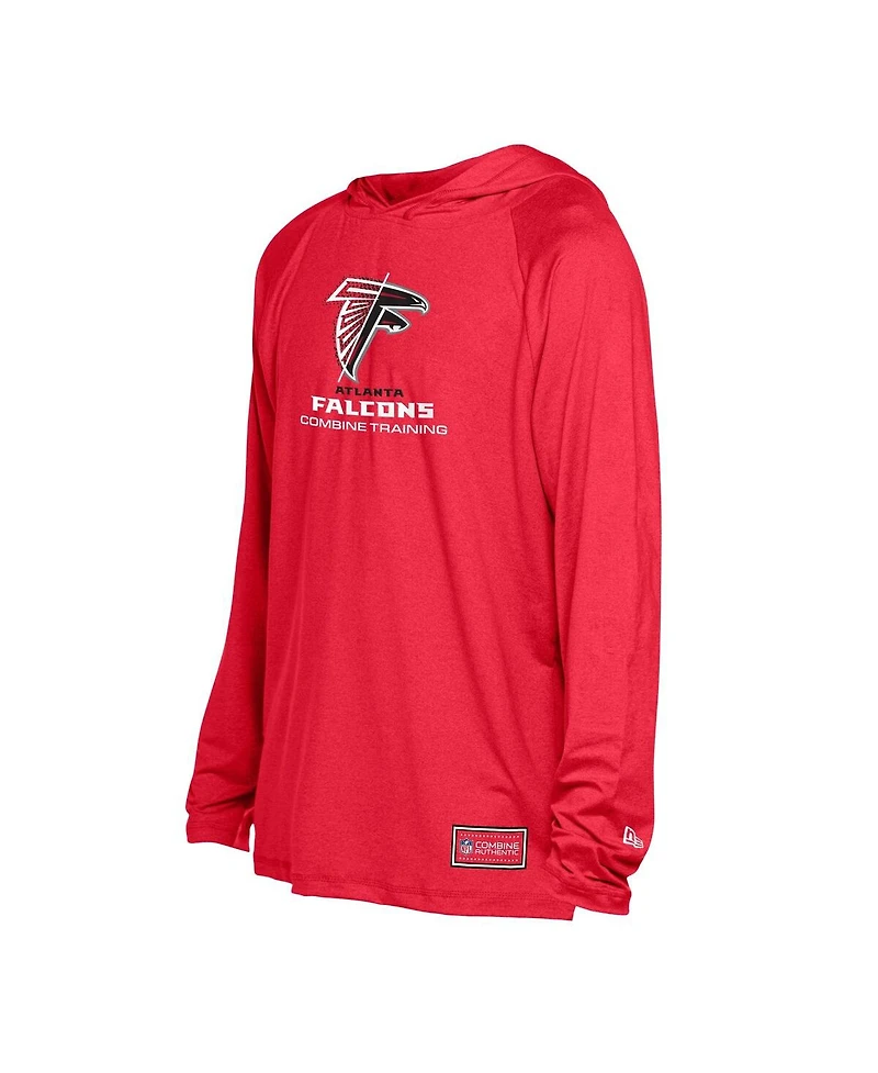 New Era Men's Red Atlanta Falcons Functional Fandom Hoodie