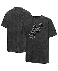 Outerstuff Big Boys and Girls Black San Antonio Spurs Rugged Defense T-Shirt