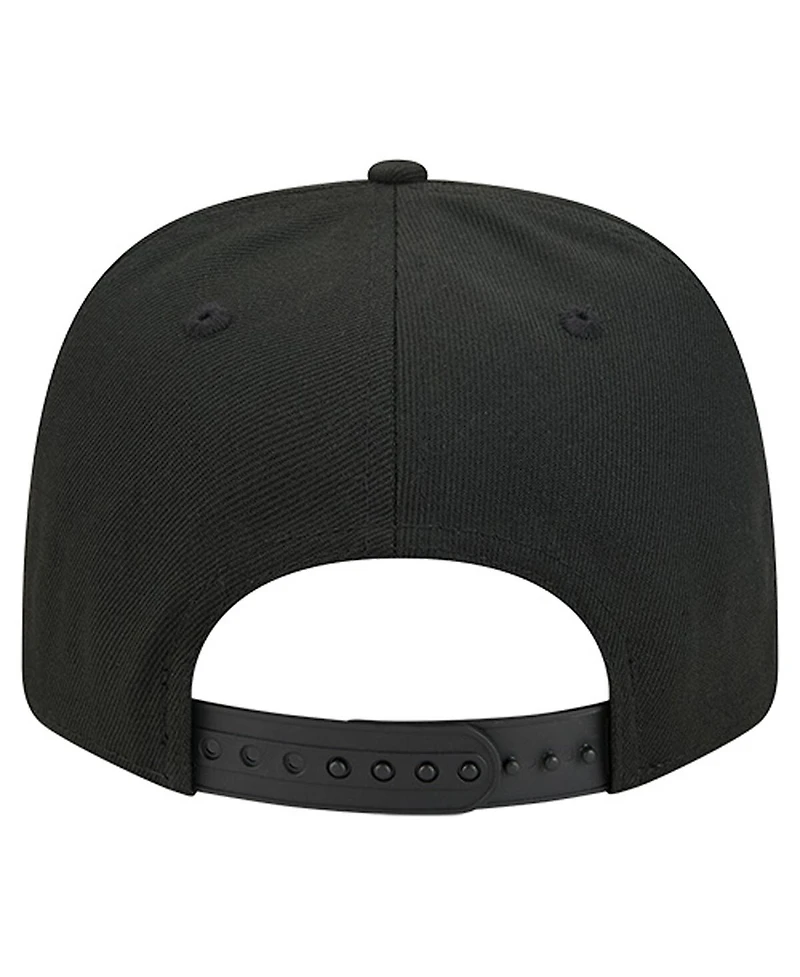 New Era Men's Black San Antonio Spurs Rope 9SEVENTY Adjustable Hat