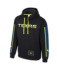 Stadium Essentials Men's and Women's Black Dallas Wings City Star Rebel Edition Pullover Hoodie