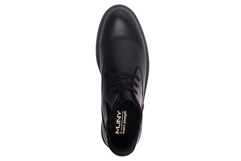 Marc Joseph New York Men's Clark Road Hands-Free Slip On Technology Leather Laceup Chukka Boots