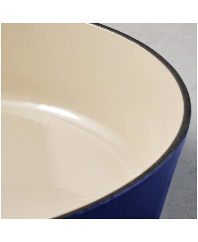 Tramontina Bestow 4-Quart Cast Iron Enameled Braiser with Lid