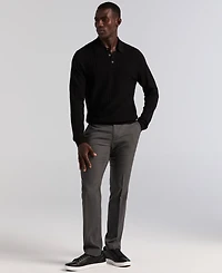 Perry Ellis Men's Long Sleeve Polo Shirt