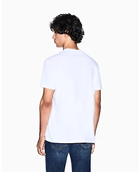 A|X Armani Exchange Men's Gold Logo Graphic T-Shirt