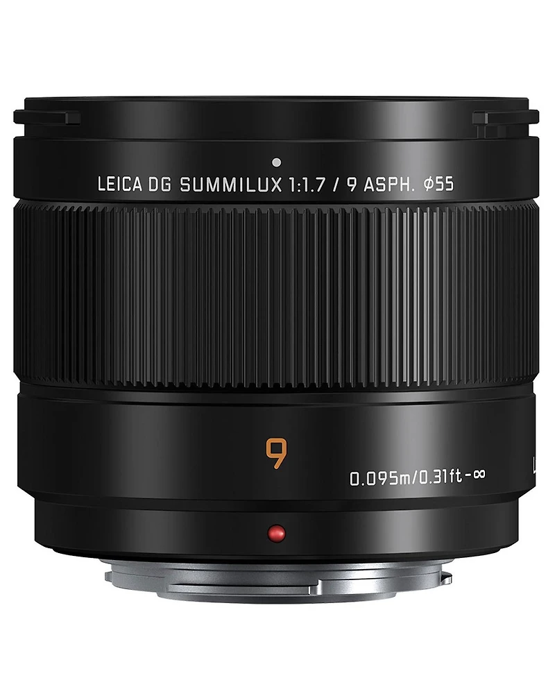 Panasonic Lumix G Leica Dg Summilux 9mm f/1.7 Aspherical Lens for Micro Four Thirds Bundle with 55mm Filter Kit, Lens Case, Lens Cleaner, Cleaning Kit