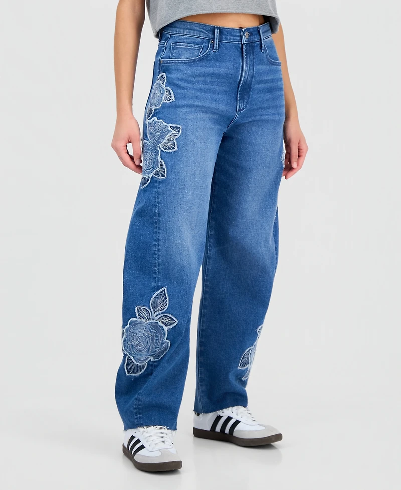 Driftwood Women's Parker Barrel x Rose Patchwork Jeans