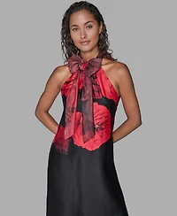 Karl Lagerfeld Paris Women's Floral Print Dress