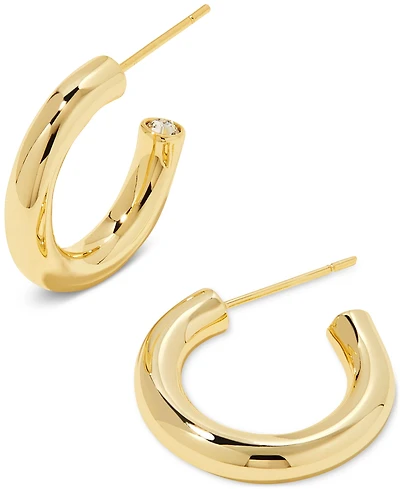 Kendra Scott 14K Gold Plated Over Brass Colette Huggie Earrings