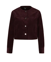 Karen Millen Women's Cord Collarless Tailored Jacket