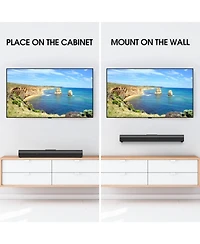 Sound Bar for Tv with 3D Surround Sound and Dual Bass Technology