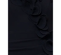 Xscape Petite Strapless Long Sheath Dress