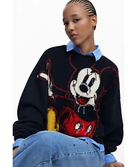 Desigual Women's Mickey thread sweatshirt